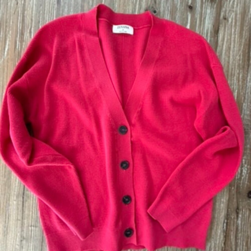 Zenana Pink Cardigan (S)